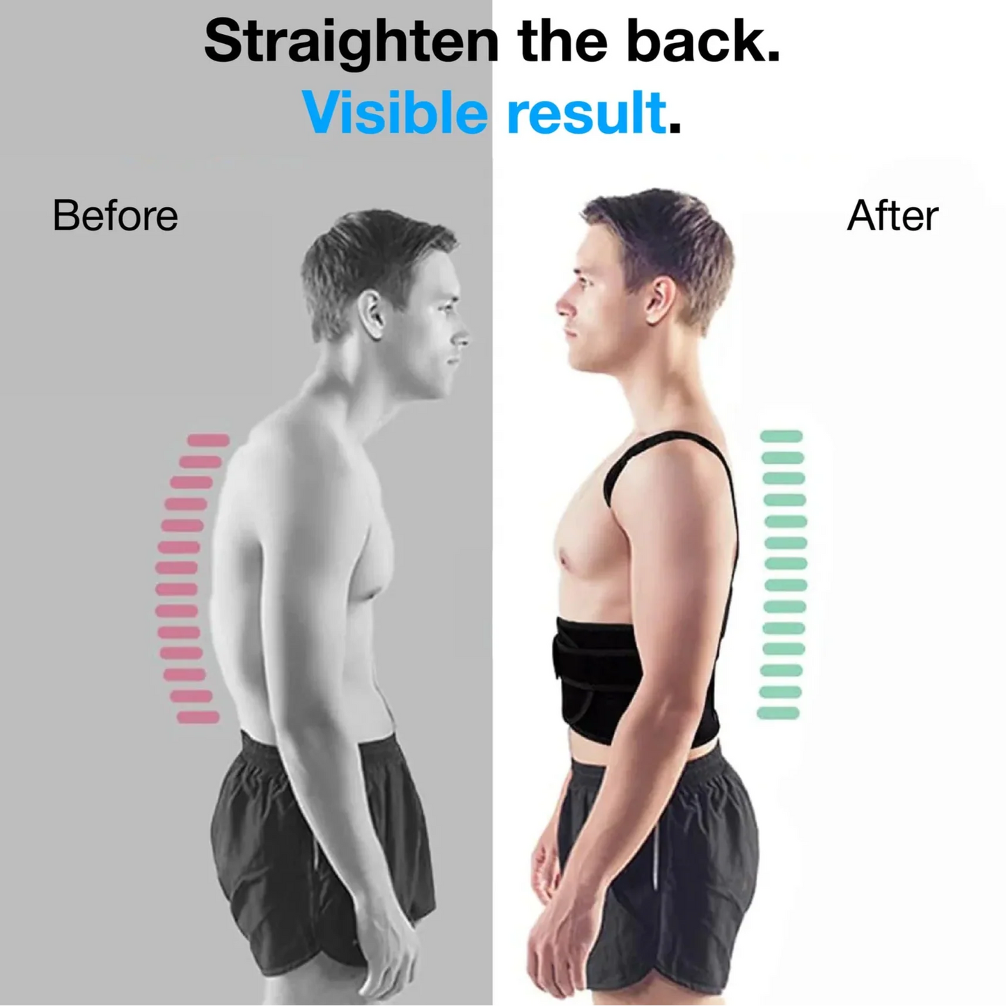 Prime Posture Corrector Belt for Back Pain Relief And Shoulder Support