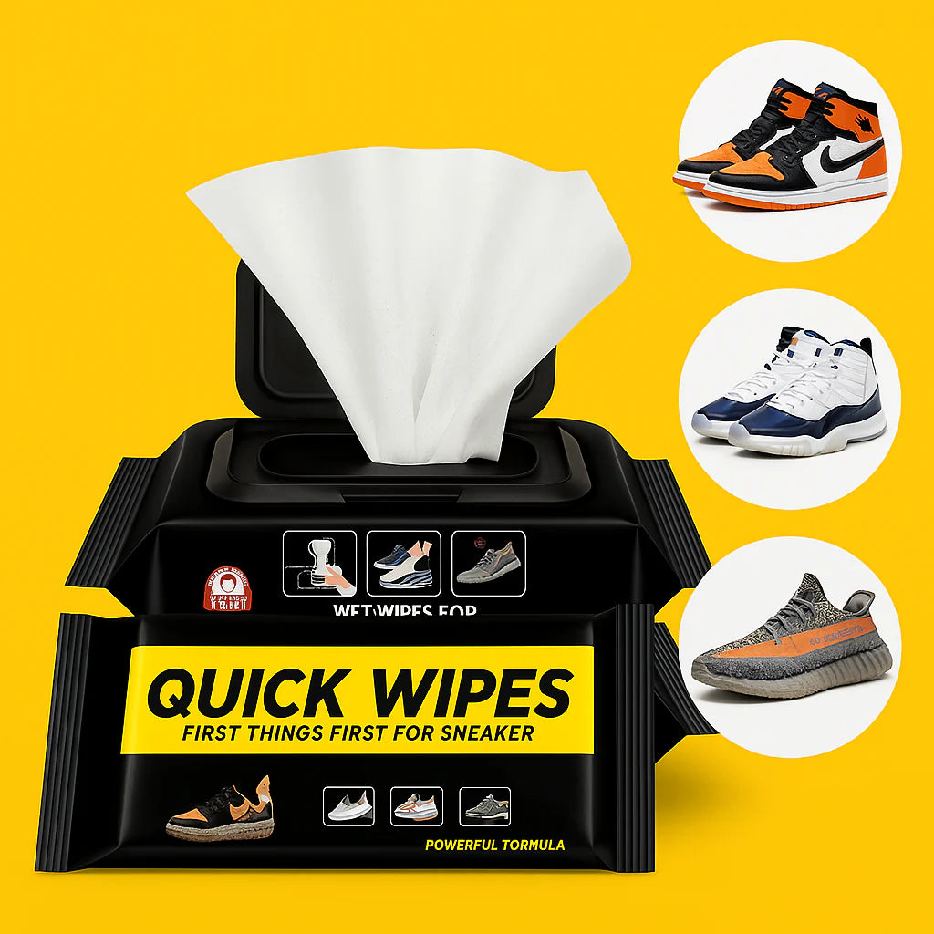Instant Sneaker Cleaning Wipes